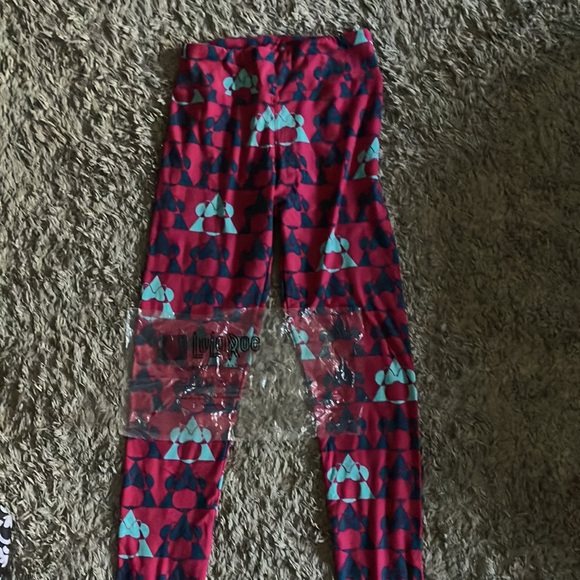 NWOT (but have bag) LLR Lularoe Disney OS leggings - Picture 3 of 4